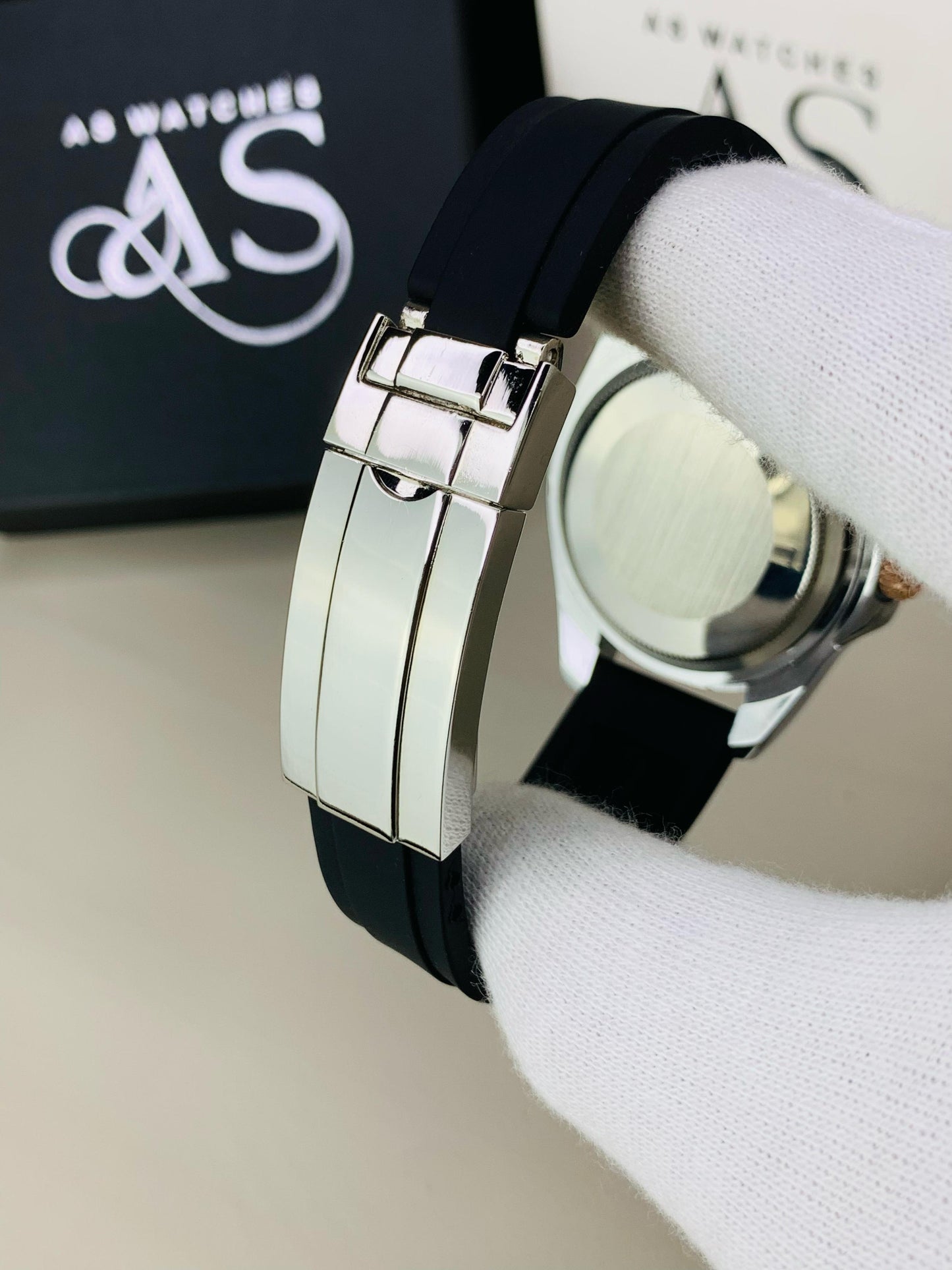 YM Straps Silver Black