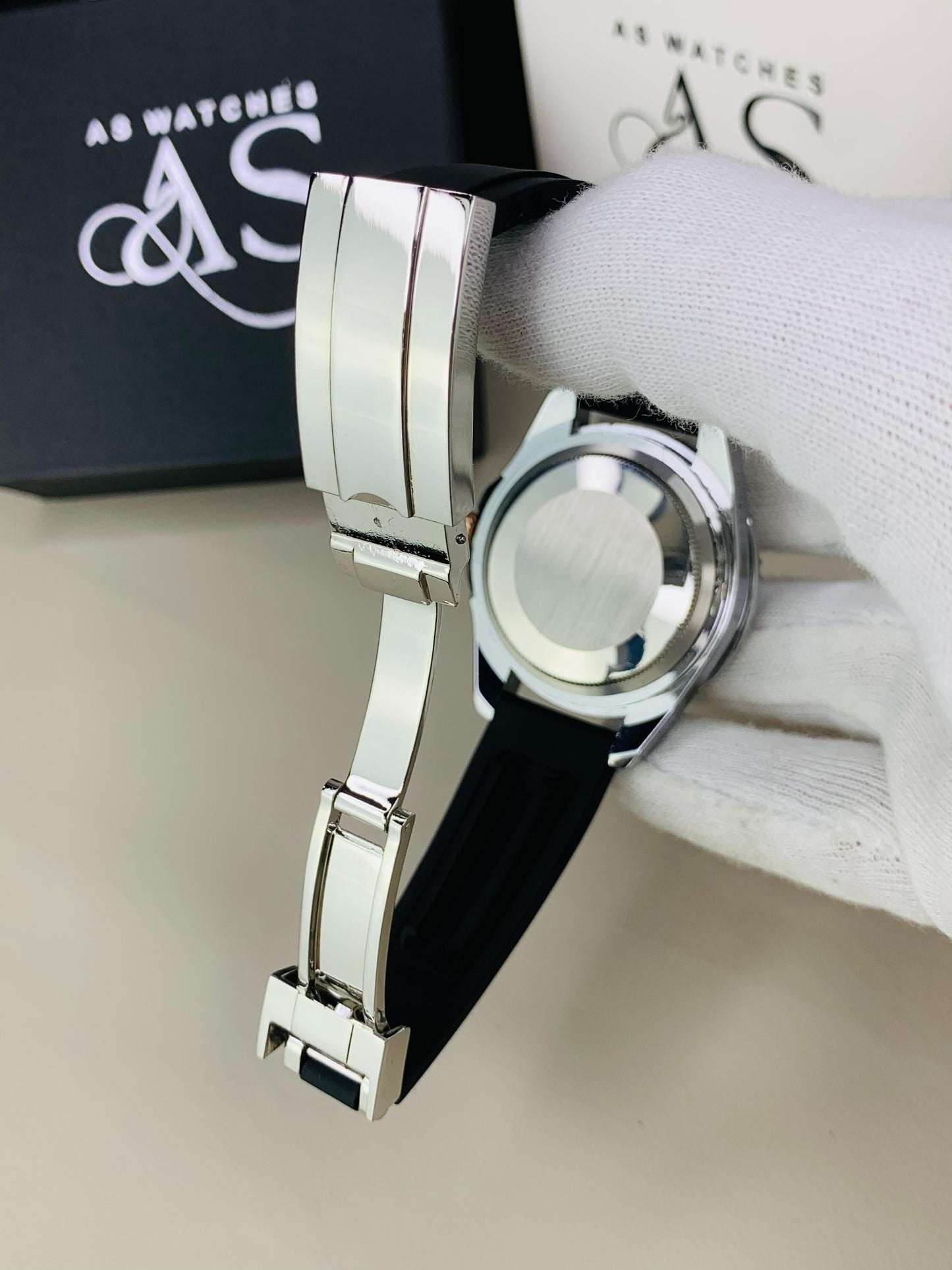 YM Straps Silver Black