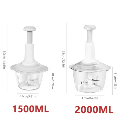 Multifunctional Manual Food Crusher Kitchen Meat Grinder