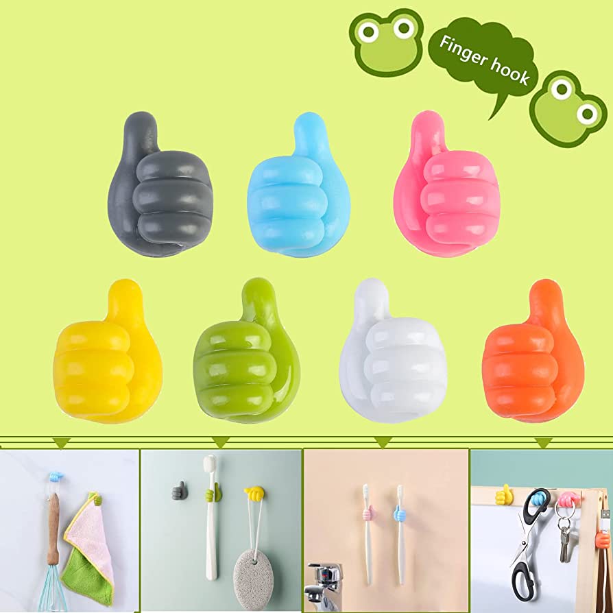 Silicone Thumbs Up Hook